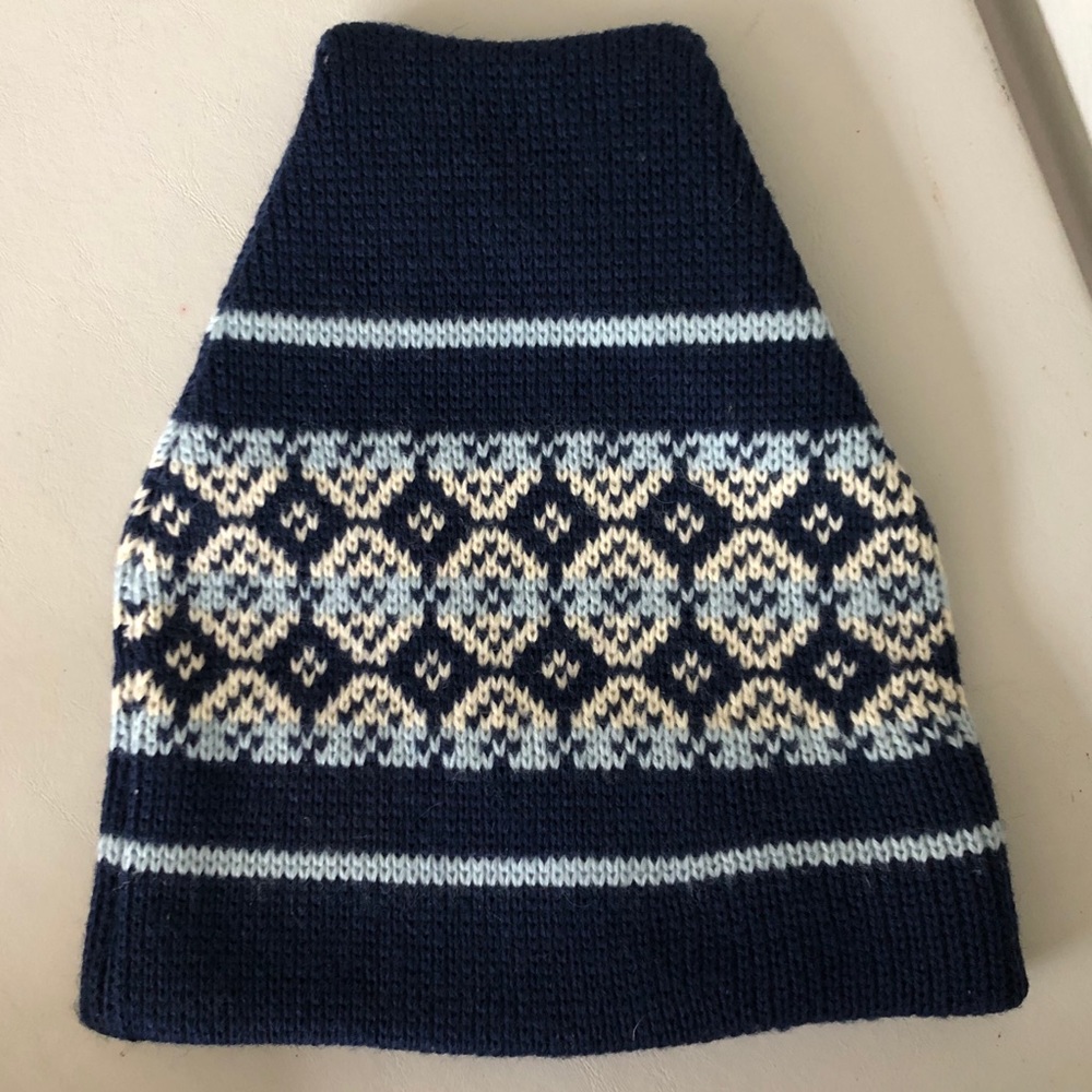 Vintage Smiley Wool Winter Hat